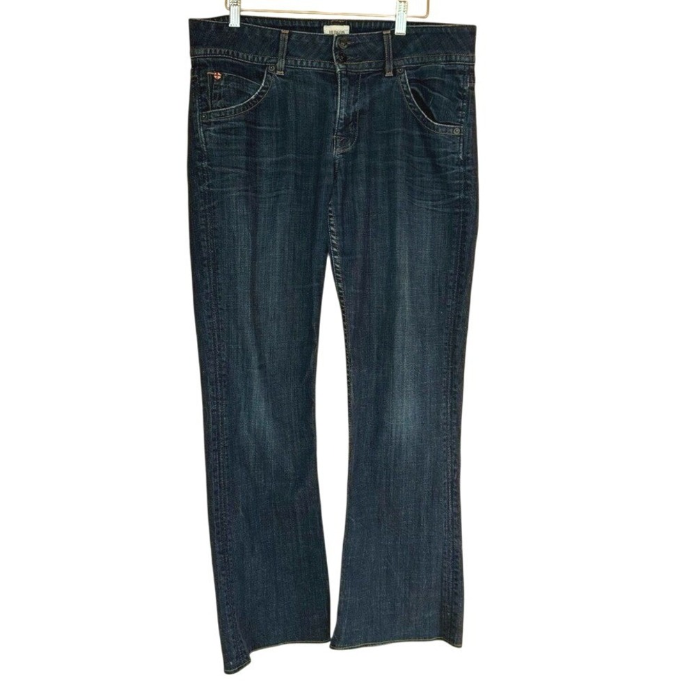 Hudson Jeans Boot Cut Dark Blue Premium Denim 31 Capsule Elevated Preppy Dressy